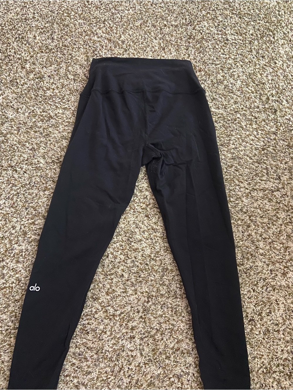 Alo High-Waist Black Leggings
